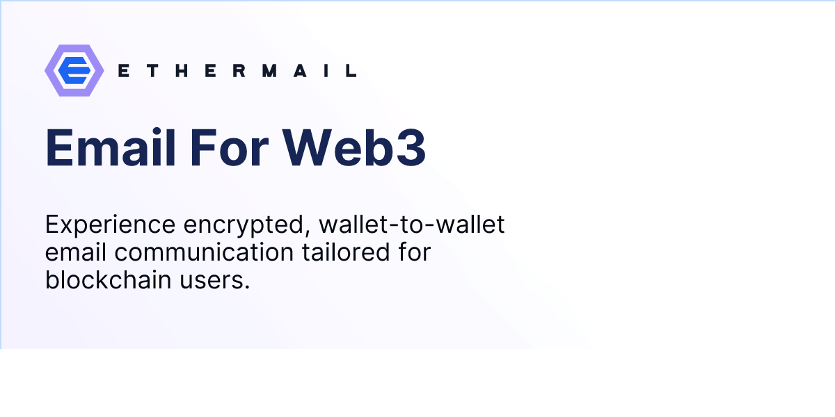 Email For Web3 | EtherMail
