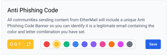 Anti-Phishing Code